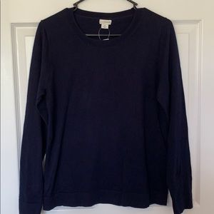 NWT J. Crew  navy sweater